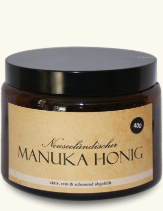Aktiver Manuka-Honig (MGO400/14+) - 500g € 49,95 (Grundpreis € 99,90/kg)